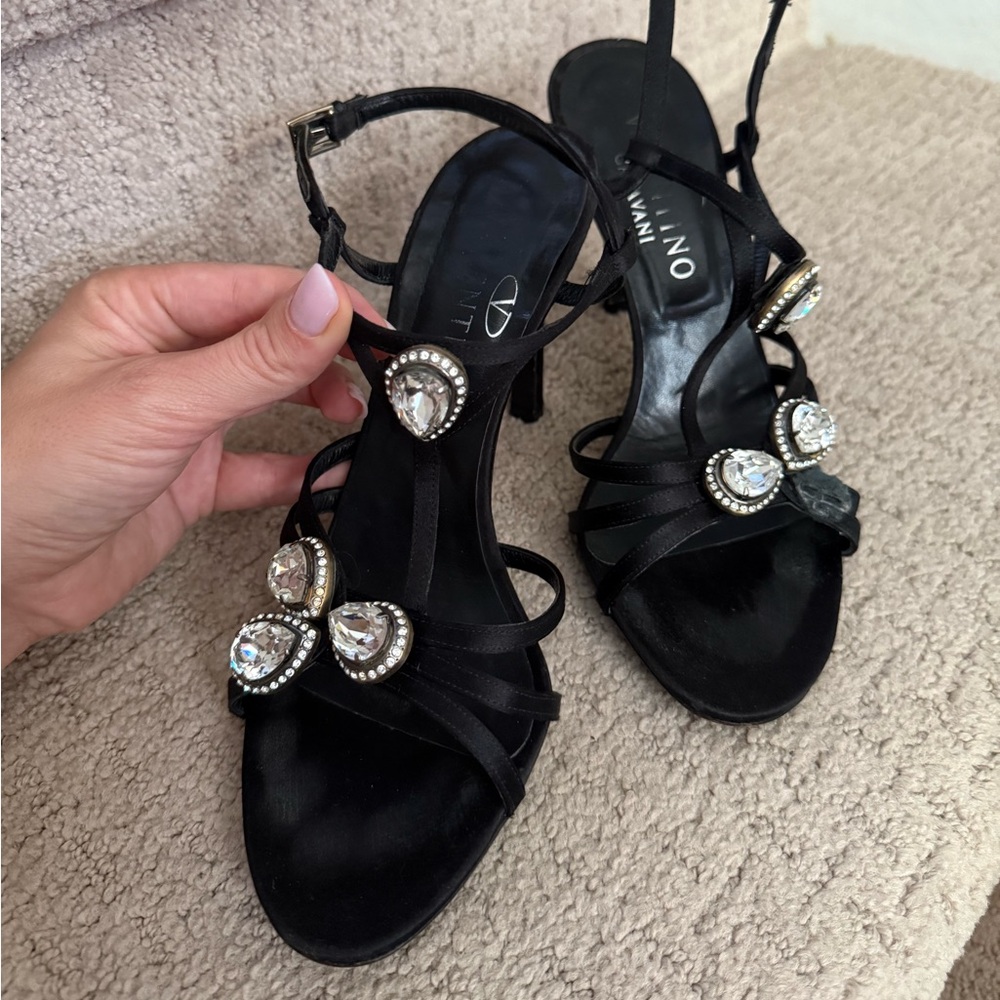 Valentino Black Sandals